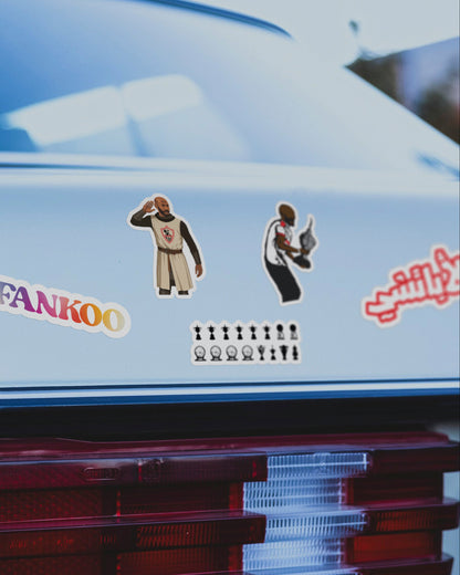 The White Knight Stickers